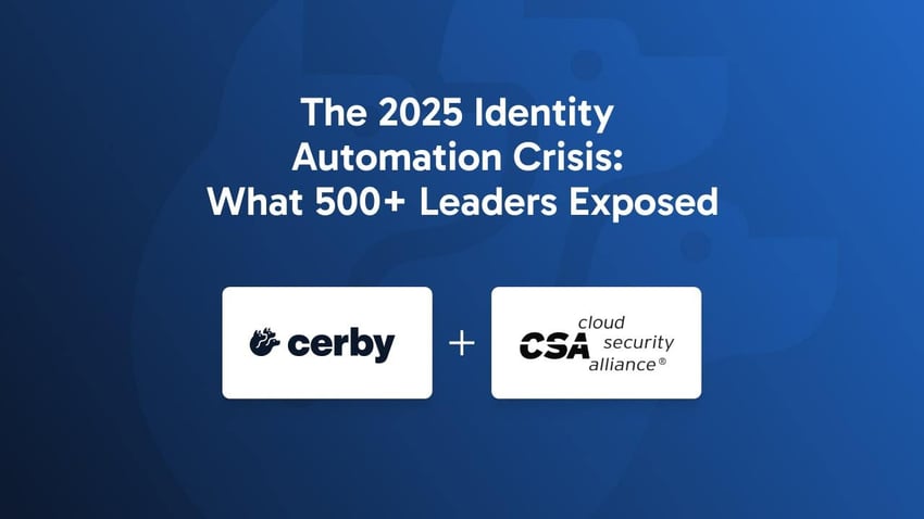 The 2025 Identity Automation Crisis: What 500+ Leaders Exposed