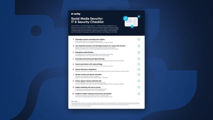 Social Media Security: IT & Security Checklist