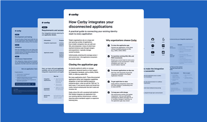 How Cerby Integrates Your Disconnected Applications