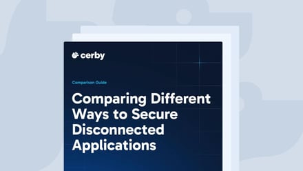 Comparing Different Ways to Secure Disconnected Applications