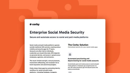 Protect Your Brand on Social Media with Cerby