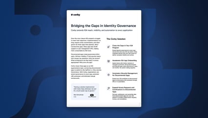 Extend Your IGA to Every App