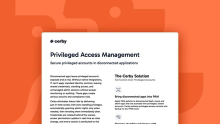 Privileged Access Management
