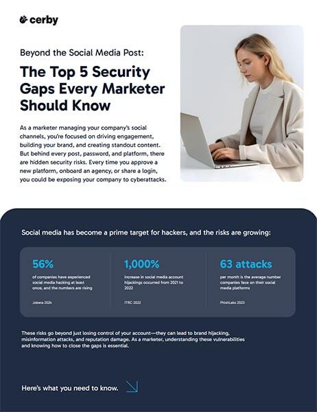 The Top 5 Security Gaps Every Marketer