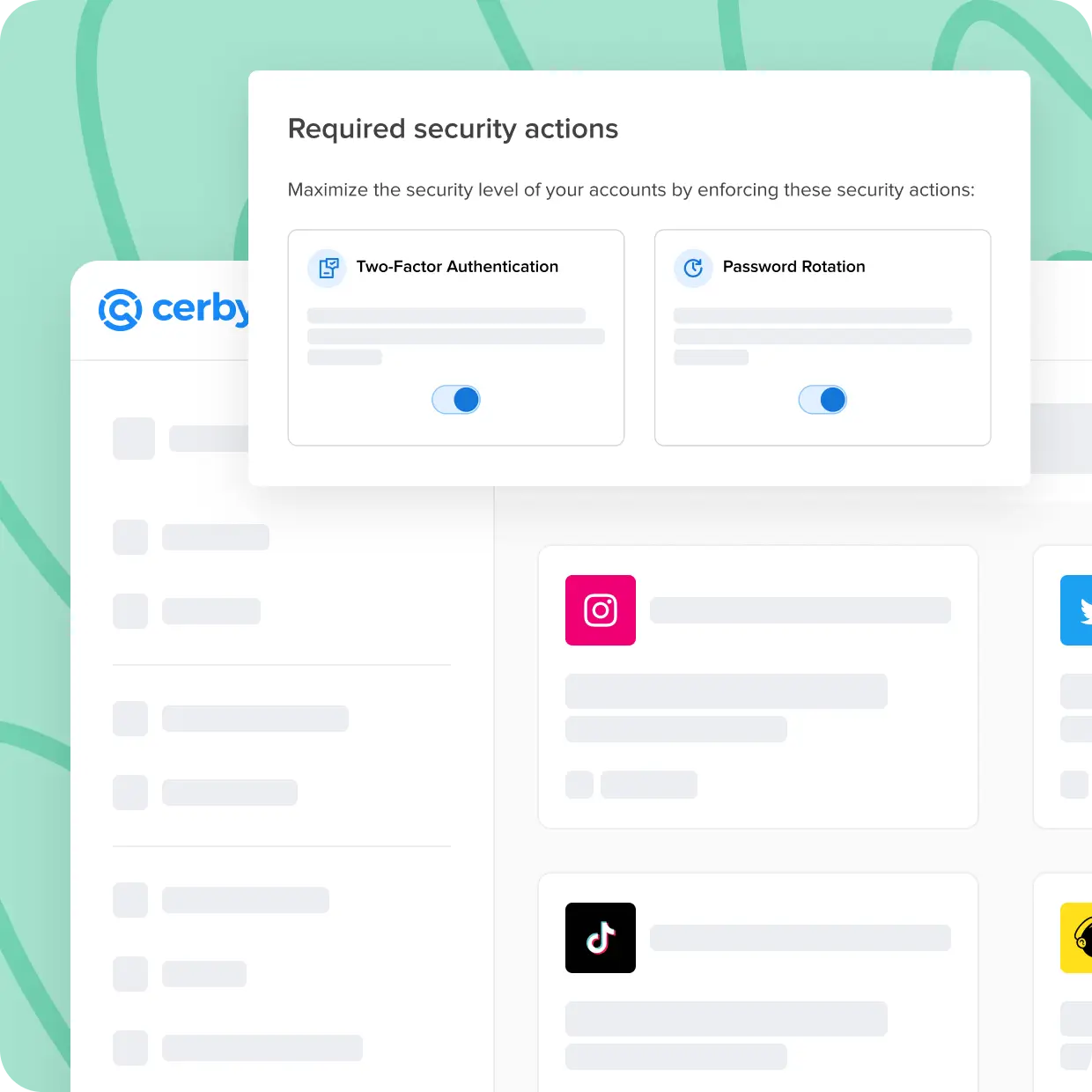 Freedom from policing users