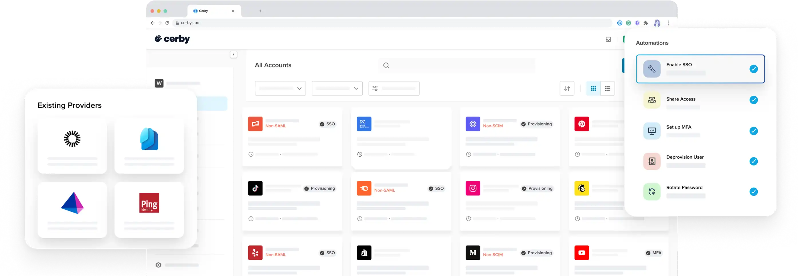 Cerby Providers & Automations