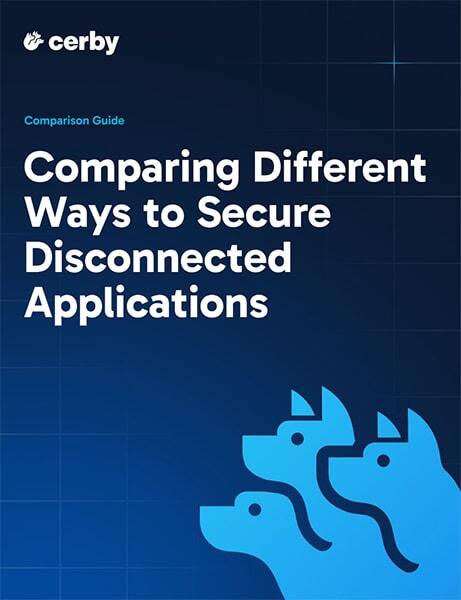 Comparing Different Ways to Secure Disconnected Applications