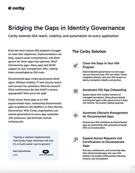 Extend Your IGA to Every App