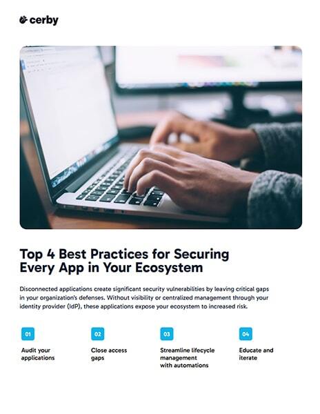 Top A Best Practices for Securing Every App in Your Ecosystem